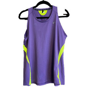 🎉Garage Sale 3 for $20 🎉 under Armour purple and yellow bright workout tee